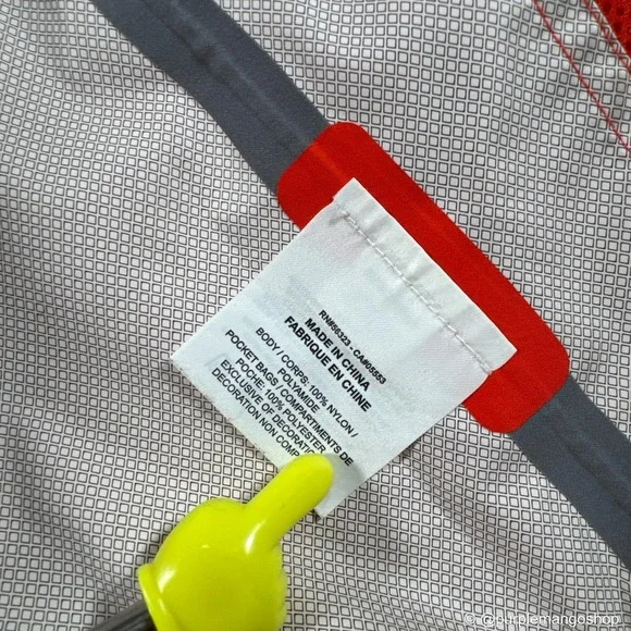 NIKE ACG 2.5L Packable Rain JacketHabanero Red/Lotus PinkMen'sSMALL